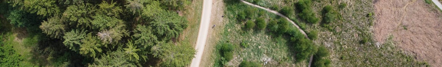 Bilde tatt fra en drone